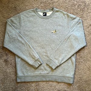 Nike Hand Embroidered Crew Sweatshirt